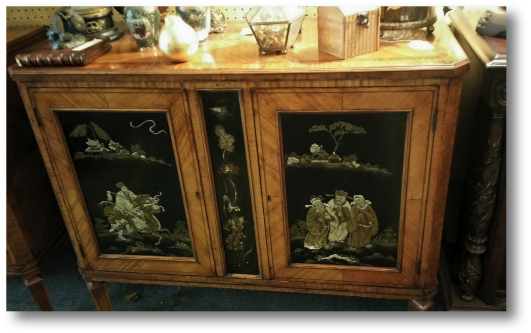 Pair of Antique Oriental End Chests